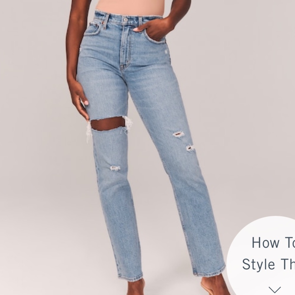 Curve Love 90’s Ultra High Rise Straight Jeans
